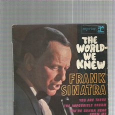 Discos de vinilo: FRANK SINATRA WORLD WE KNEW. Lote 227555265