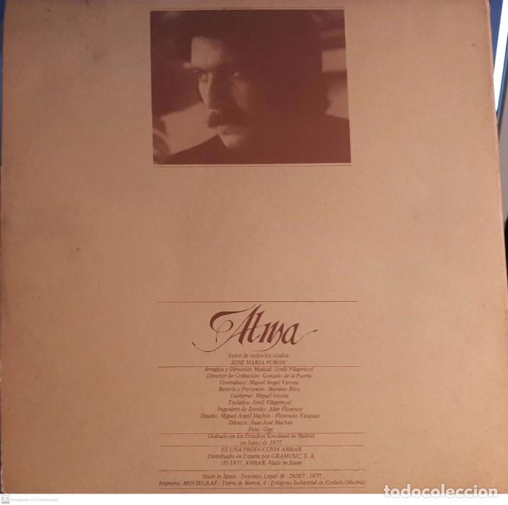Discos de vinilo: Jos&eacute; Mar&iacute;a Pur&oacute;n &lrm;&ndash; Alma - Foto 3