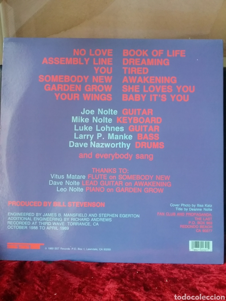 Discos de vinilo: THE LAST 1989 SST RECORDS - Foto 2