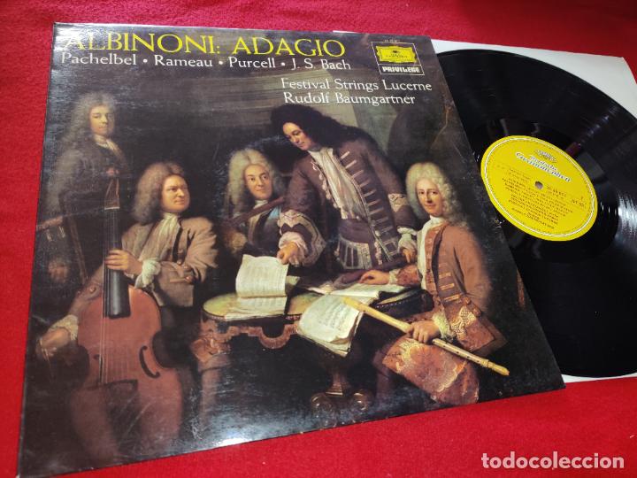 Discos de vinilo: LUCERNE Baumgartner ALBINONI ADAGIO Pachelbel Rameau Purcell Bach LP 1984 Deutsche ESPA&Ntilde;A SPAIN EX