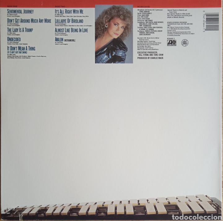 Discos de vinilo: Disco de vinilo Lionel Hampton (Feat. Sylvia Bennett) - Foto 2