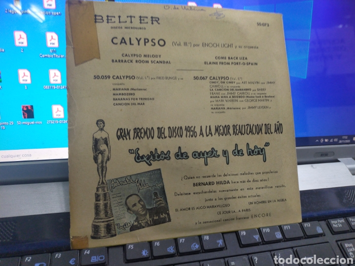 Discos de vinilo: Calypso vol.iii EP enoch light - Foto 2