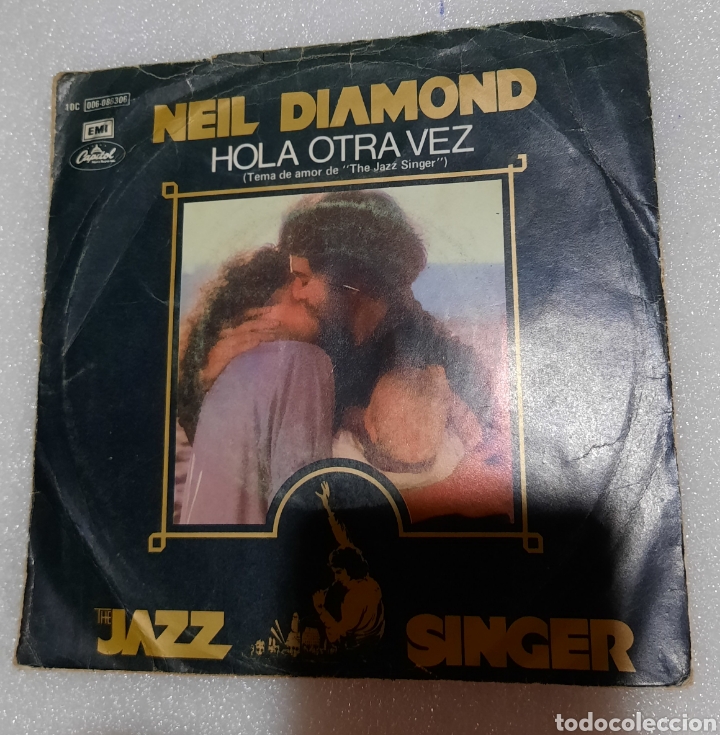 neil diamond - hola otra vez. the jazz singer b - Compra venta en  todocoleccion