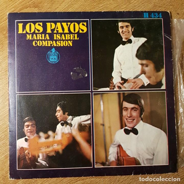 Discos de vinilo: LOS PAYOS MARIA ISABEL - Foto 1