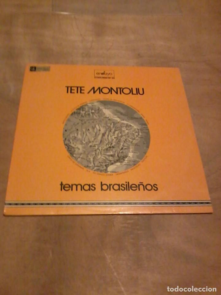 Discos de vinilo: Tete Montoliu Lp Temas Brasile&ntilde;os - Foto 1