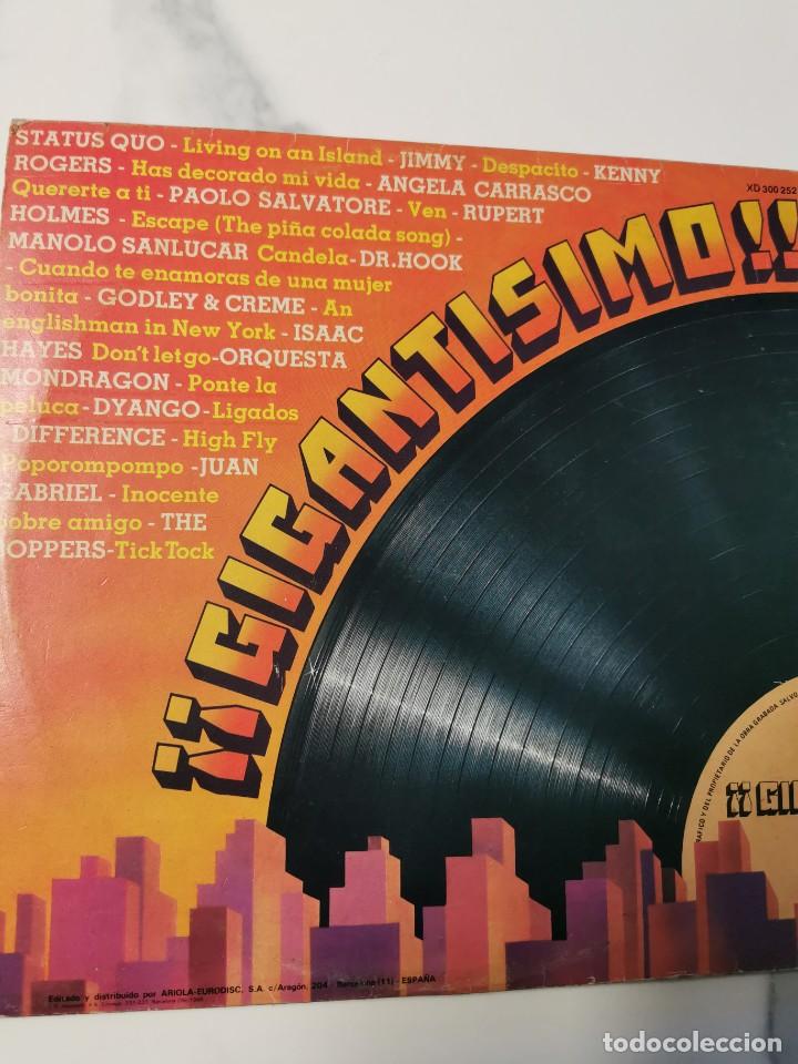 Discos de vinilo: GIGANTISIMO - Foto 2