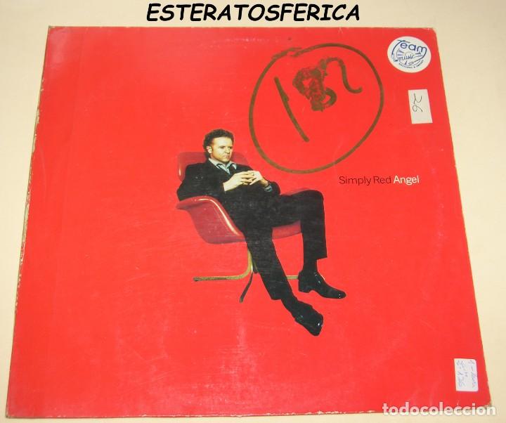 Discos de vinilo: SIMPLY RED - ANGEL - GERMANY 1996 - Foto 1