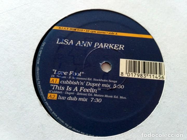 Discos de vinilo: Lisa Ann Parker - Love Fool - Foto 2