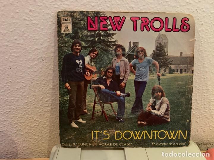 Discos de vinilo: New Trolls &lrm;&ndash; Its Downtown. SINGLE VINILO. VG/VG.1978. - Foto 1