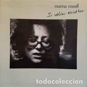 Discos de vinilo: Marina Rossell &lrm;&ndash; Si Volieu Escoltar - Foto 2