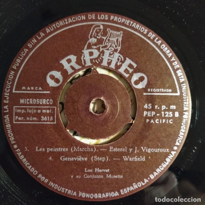 Discos de vinilo: Charles Verstraete, Luc Harvet - Le Java 1-2-3 (7&rdquo;, EP, Mono) - Foto 4