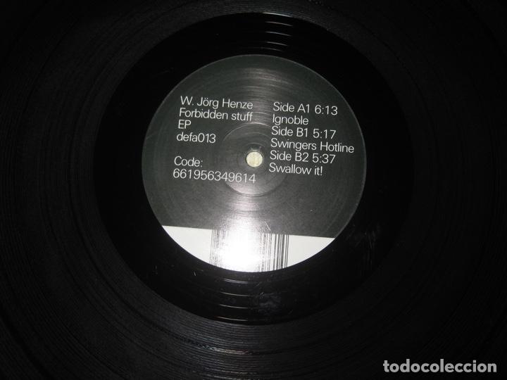 Discos de vinilo: W.J&ouml;rg Henze Forbidden Stuff - Foto 3