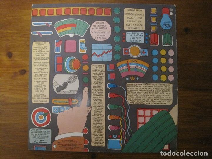 Discos de vinilo: DAN HARTMAN INSTANT REPLAY - Foto 3