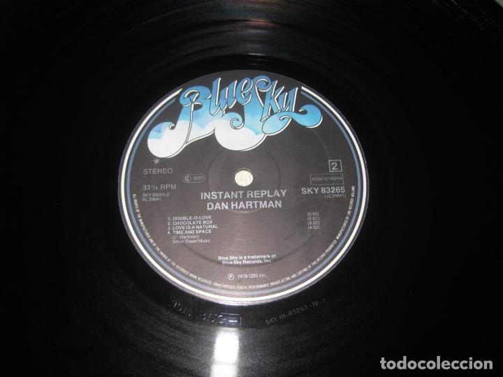 Discos de vinilo: DAN HARTMAN INSTANT REPLAY - Foto 5