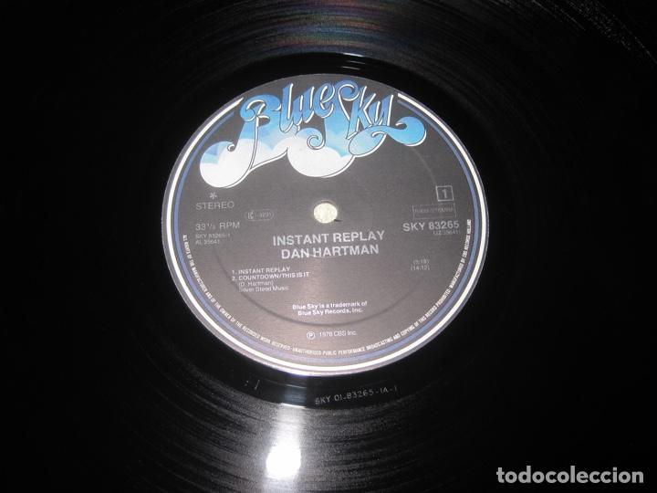 Discos de vinilo: DAN HARTMAN INSTANT REPLAY - Foto 6