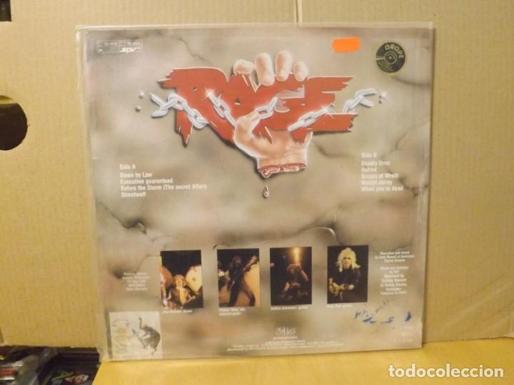 Discos de vinilo: RAGE ---- EXECUTION GUARANTEED -- AUTOGRAFOS - Foto 2