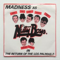 Discos de vinilo: MADNESS ‎– THE RETURN OF THE LOS PALMAS 7 / THAT'S THE WAY TO DO IT UK,1981 STIFF RECORDS. Lote 227798070