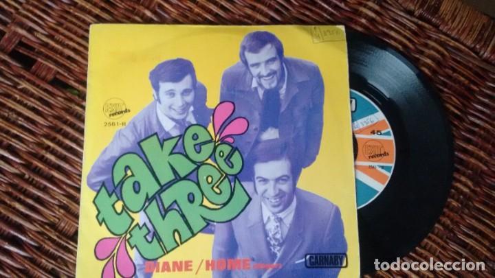 Discos de vinilo: SINGLE (VINILO) DE TAKE THREE A&Ntilde;OS 70 - Foto 1