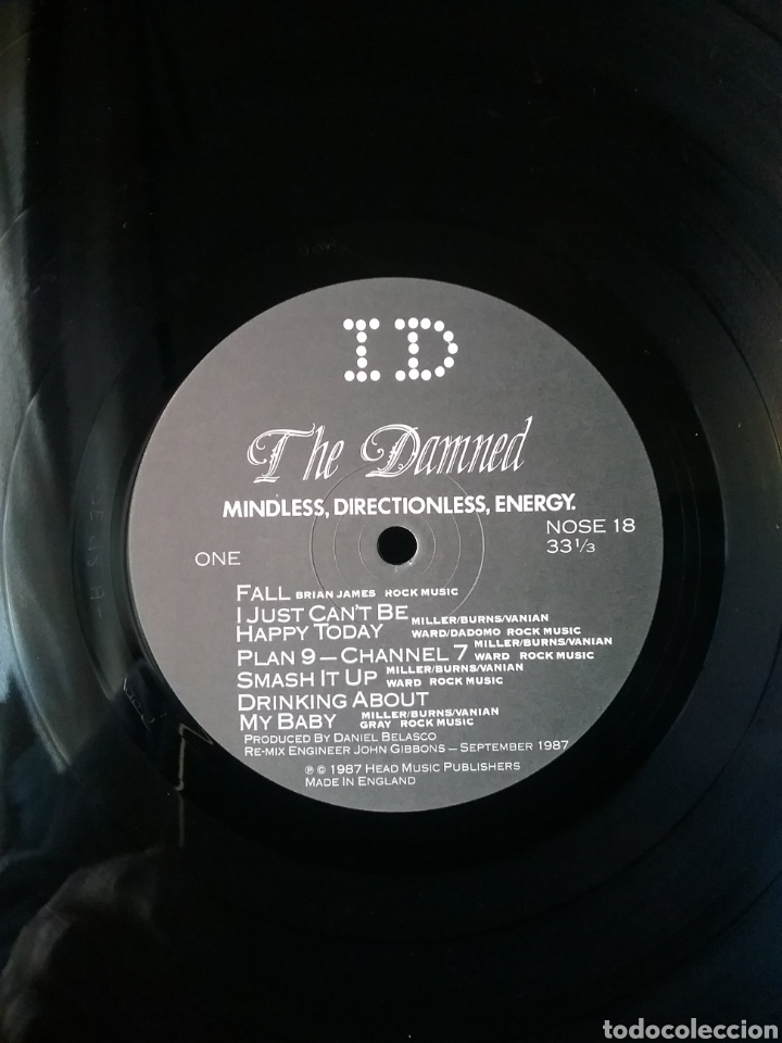 Discos de vinilo: THE DAMNED 1981 I D RECORDS 1987 - Foto 5