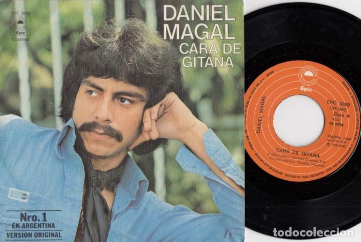 Discos de vinilo: DANIEL MAGAL - CARA DE GITANA - SINGLE DE VINILO - Foto 1
