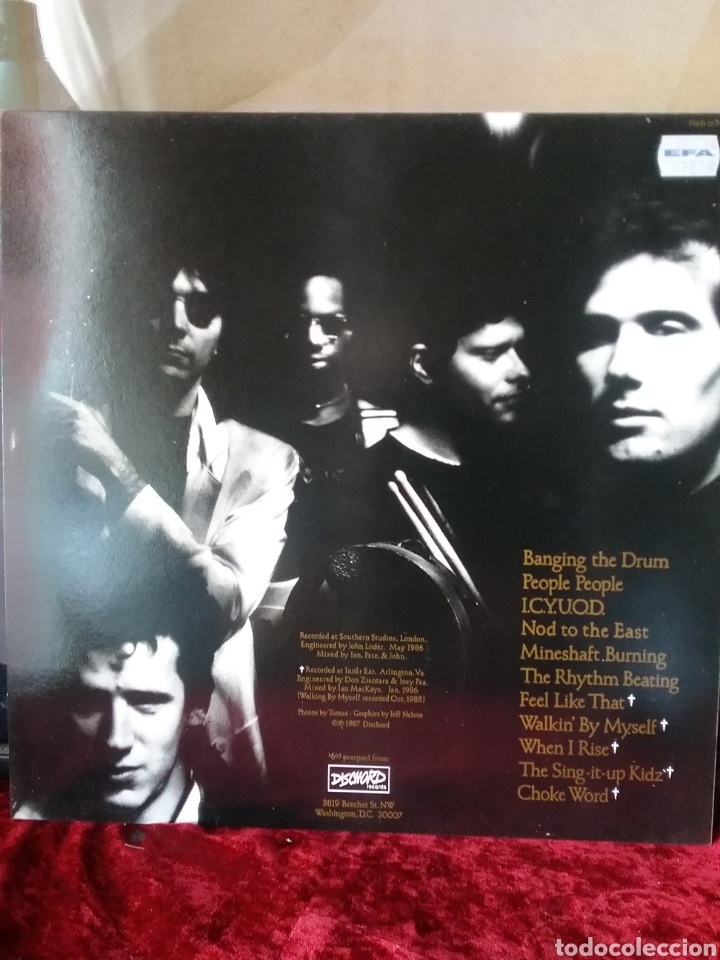 Discos de vinilo: SCREAM 1987 DISCHORD RECORDS - Foto 2