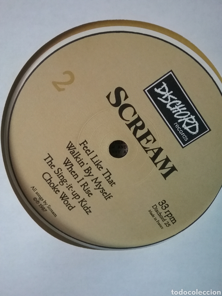 Discos de vinilo: SCREAM 1987 DISCHORD RECORDS - Foto 6