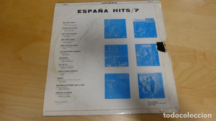Discos de vinilo: LP DISCO VINILO ESPA&Ntilde;A HITS 7 . - Foto 2
