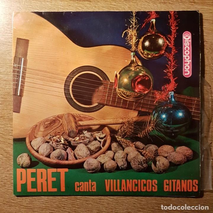 Discos de vinilo: DISCO EP PERET CANTA VILLANCICOS GITANOS - Foto 1