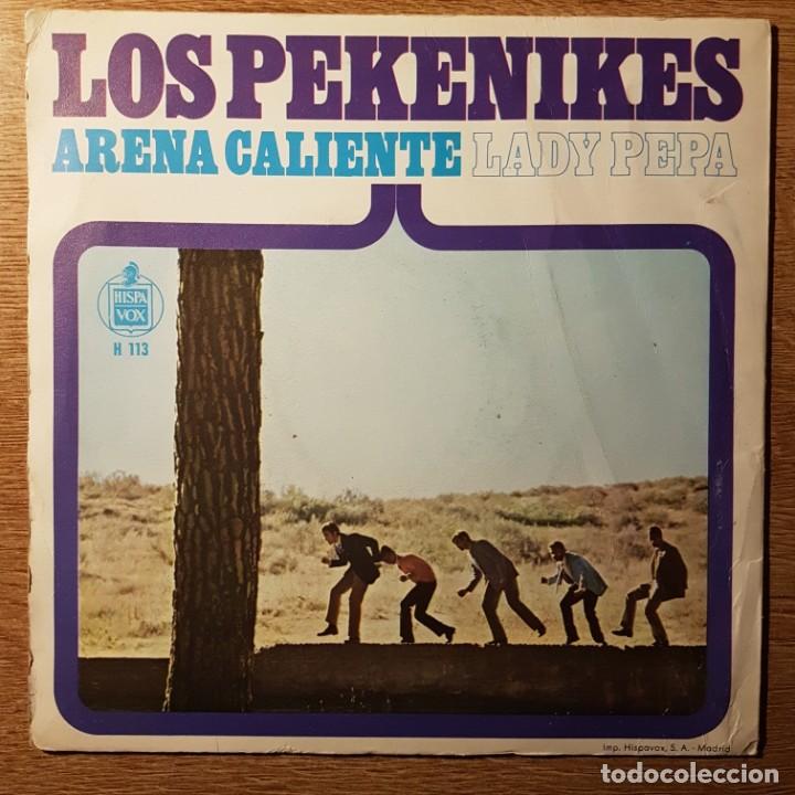 Discos de vinilo: DISCO SINGLE LOS PEKENIKES LADY PEPA - Foto 2