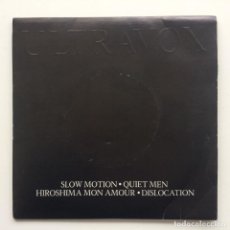 Discos de vinilo: ULTRAVOX ‎– SLOW MOTION 2 VINYLS UK,1981 ISLAND RECORDS