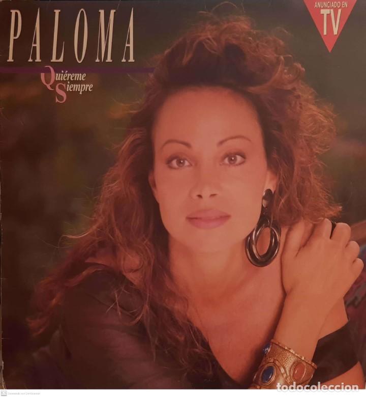 Discos de vinilo: Paloma San Basilio &lrm;&ndash; Qui&eacute;reme Siempre - Foto 1