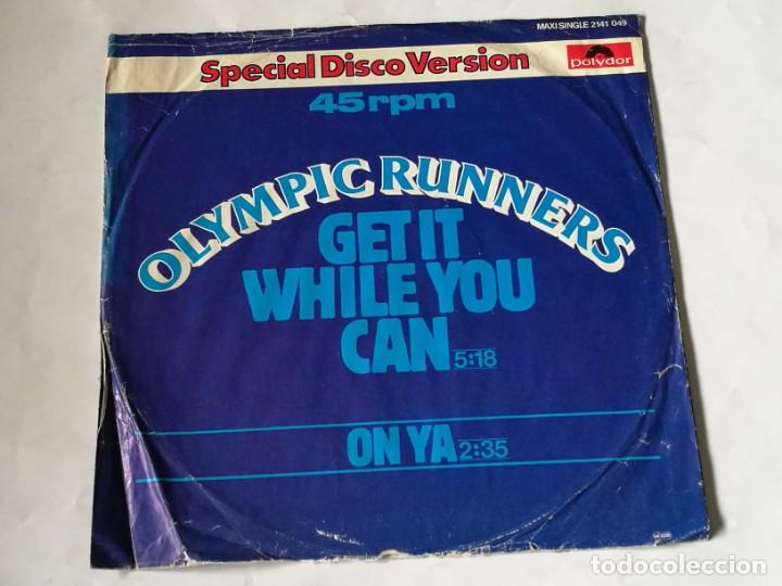 Discos de vinilo: Olympic Runners - Get It While You Can - 1979 - Foto 1