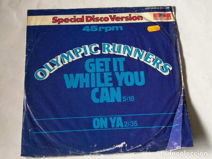 Discos de vinilo: Olympic Runners - Get It While You Can - 1979 - Foto 2
