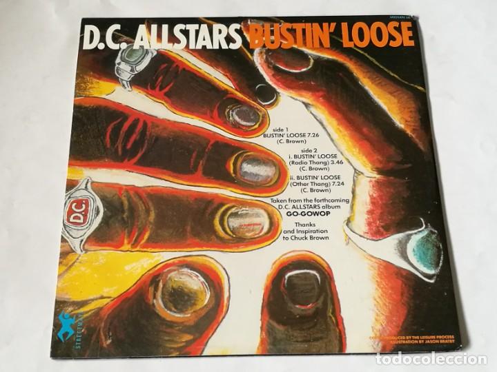 Discos de vinilo: D. C. Allstars - Bustin Loose - 1985 - Foto 2