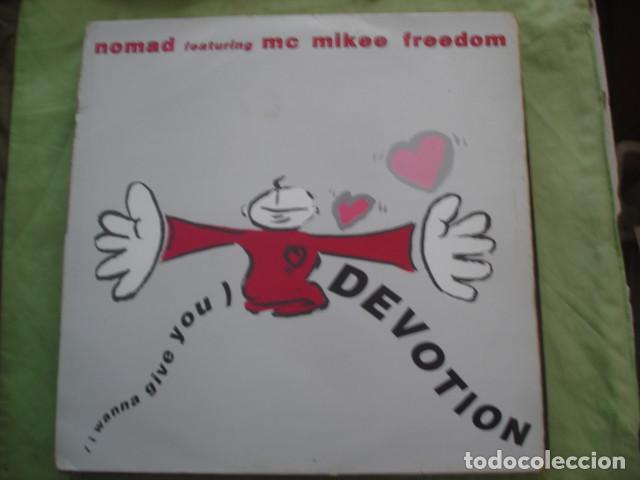Discos de vinilo: Nomad Featuring Mc Mikee Freedom (I Wanna Give You) Devotion - Foto 1