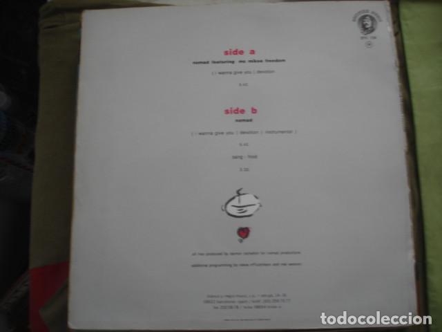 Discos de vinilo: Nomad Featuring Mc Mikee Freedom (I Wanna Give You) Devotion - Foto 2