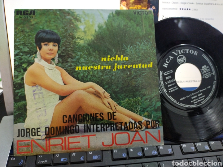Discos de vinilo: Enriet Joan single niebla 1968 - Foto 1