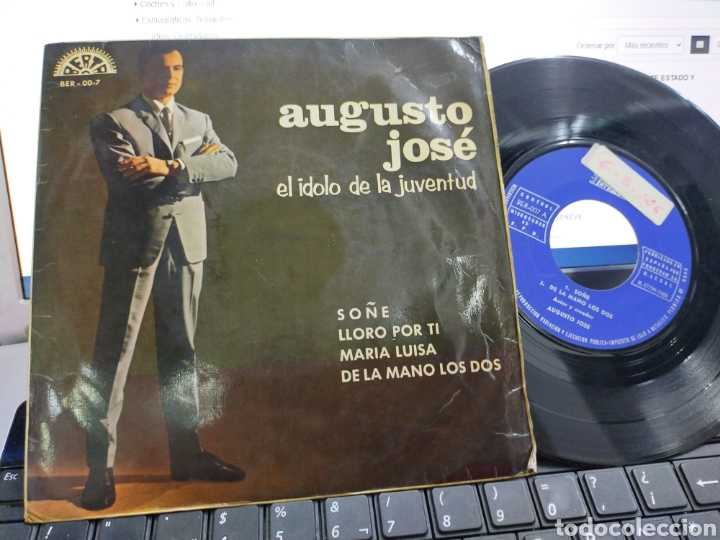 Discos de vinilo: Augusto Jos&eacute; EP so&ntilde;&eacute; + 3 1965 - Foto 1