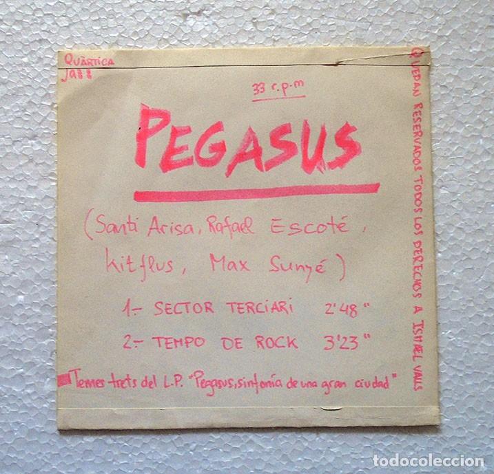 Discos de vinilo: SINGLE . EP . PEGASUS . JAZZ . QU&Aacute;RTICA . . PROMOCIONAL . RARO - Foto 2