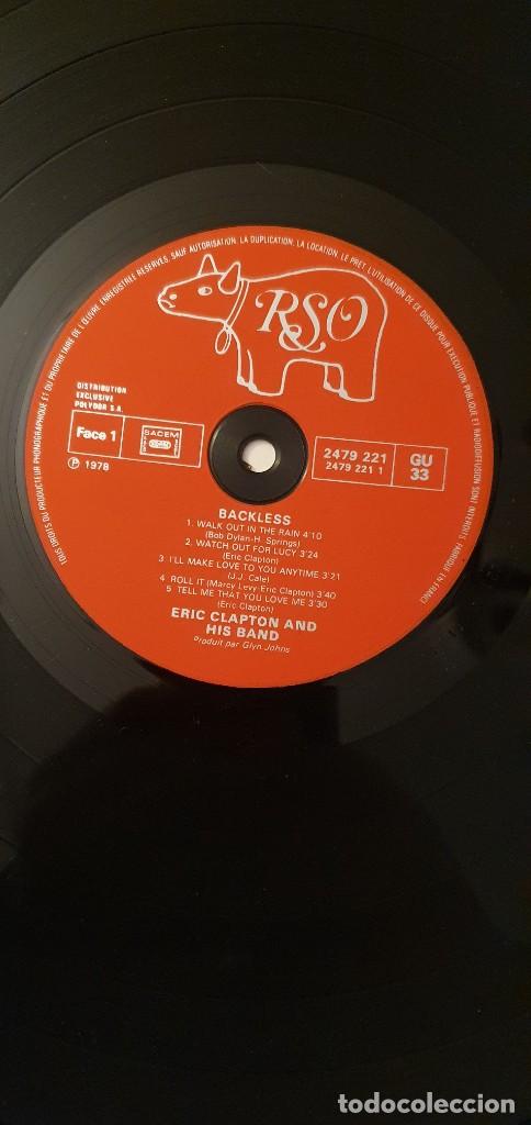 Discos de vinilo: Eric Clapton &ndash; Backless Vinyle, LP, Album - Foto 4