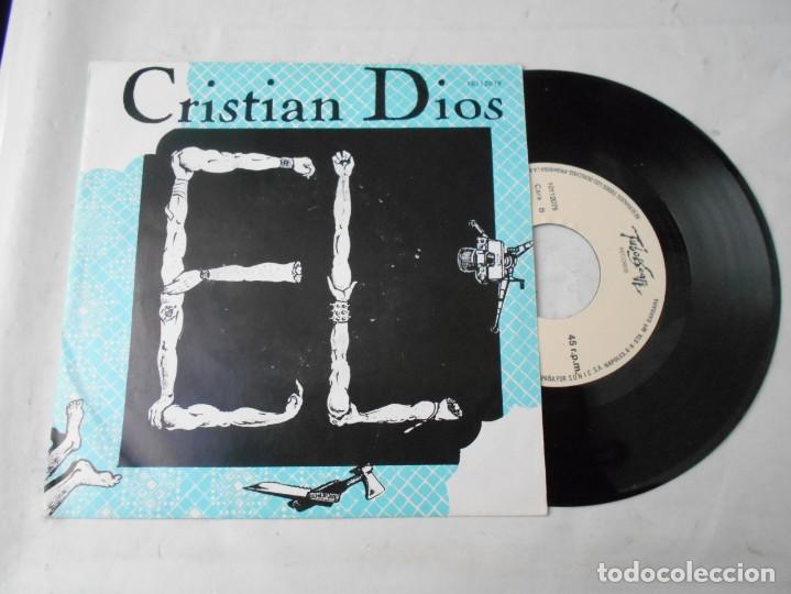 Discos de vinilo: vinilo single de cristian dios - Foto 1
