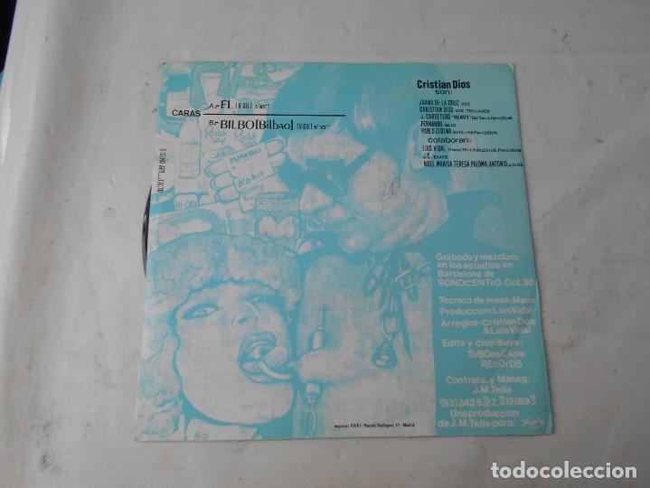 Discos de vinilo: vinilo single de cristian dios - Foto 2