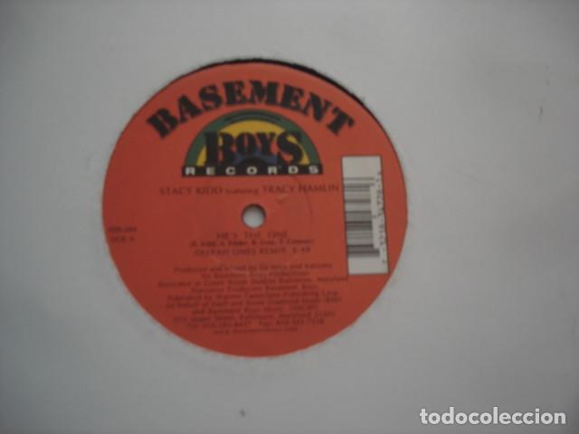 Discos de vinilo: Stacy Kidd Featuring Tracy Hamlin Hes The One - Foto 1