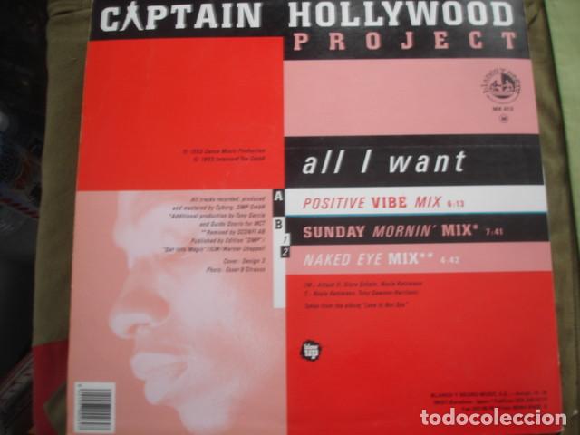 Discos de vinilo: Captain Hollywood Project All I Want - Foto 2
