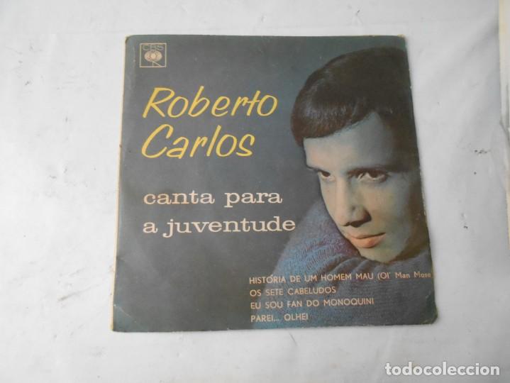 Discos de vinilo: vinilo single de roberto carlos muy raro - Foto 1