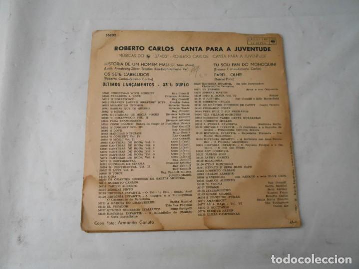 Discos de vinilo: vinilo single de roberto carlos muy raro - Foto 2