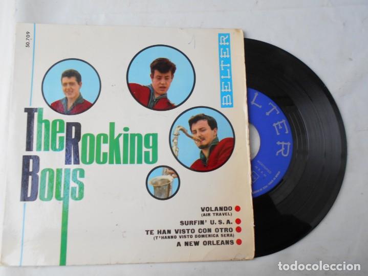 Discos de vinilo: vinilo single de the rocking boys - Foto 1