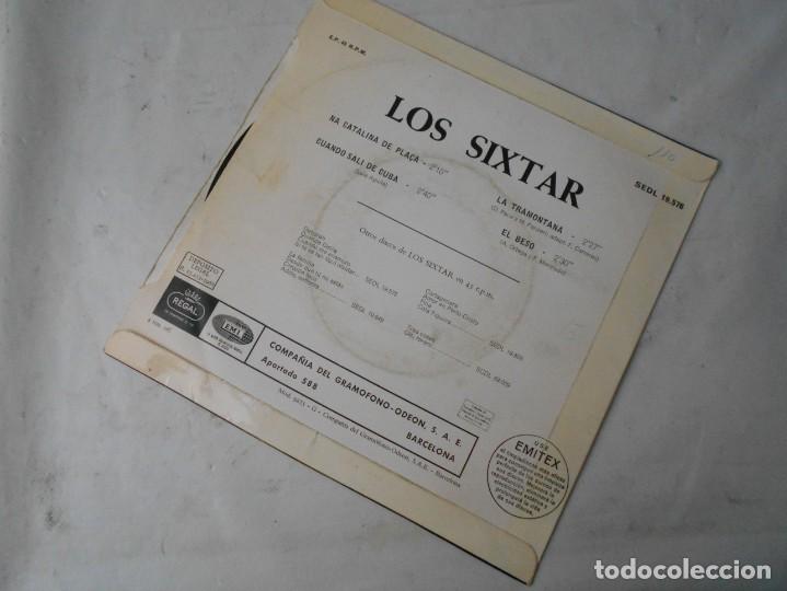 Discos de vinilo: vinilo single de los sixtar - Foto 2