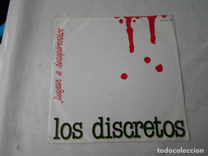 Discos de vinilo: vinilo single de los discretos - Foto 1