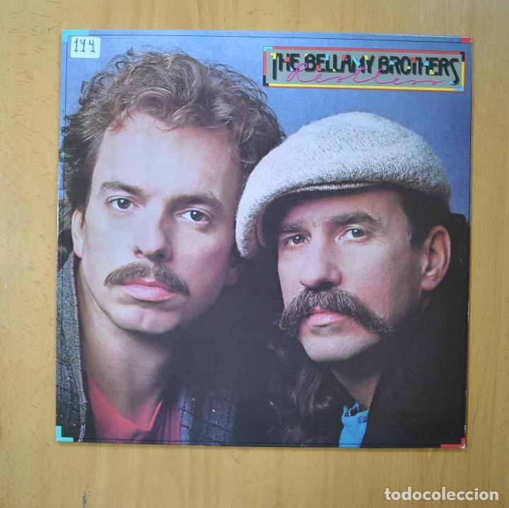 Discos de vinilo: BELLAMY BROTHERS - RESTLESS - LP - Foto 1